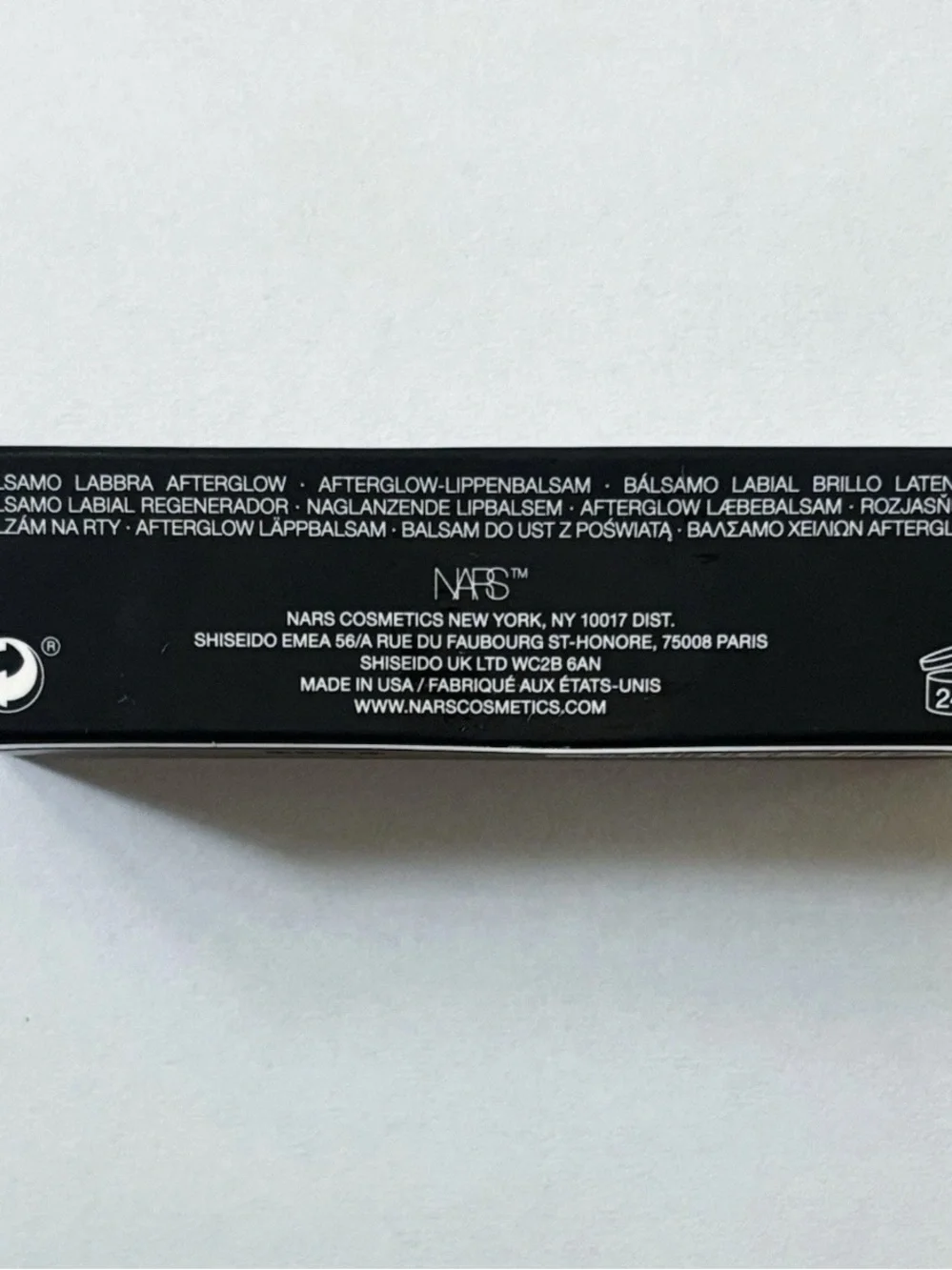 NARS Afterglow Lip Balm 3420 ORGASM - Full Size 0.1 Oz/3g - NEW-FAST SHIPPING